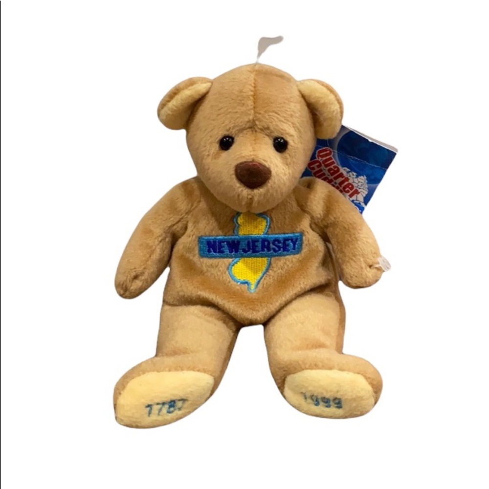 New Jersey Quarter Cuddlers Stuffed Bear